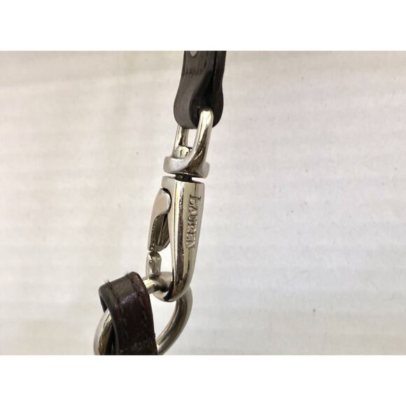 Ralph Lauren Brown Plaid Canvas Hobo Shoulder Bag – Classic - Picture 6 of 13